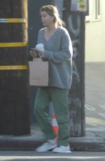 ELLEN POMEO Out for Coffee at Maru