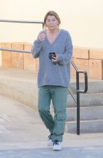 ELLEN POMEO Out for Coffee at Maru