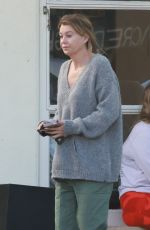 ELLEN POMEO Out for Coffee at Maru
