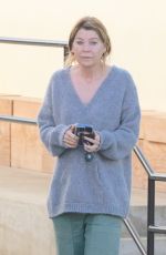ELLEN POMEO Out for Coffee at Maru