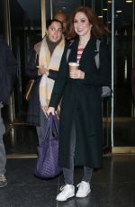 ELLIE KEMPER Leaves Today Show in New York 12/02/2022