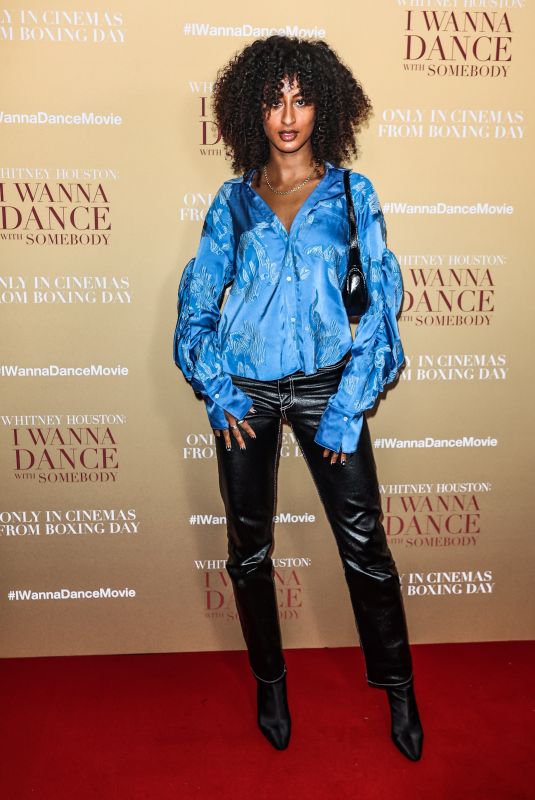 EMILIA BOATENG at Whitney Houston Biopic I Wanna Dance with Somebody Premiere in London 12/19/2022