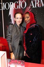 EMILIA SCHULE at Armani Beauty Pop-up Store Opening 11/14/2022