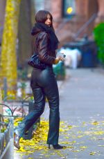 EMILY RATAJKOWSKI Leaves Sony Music Studios in New York 12/05/2022