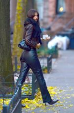 EMILY RATAJKOWSKI Leaves Sony Music Studios in New York 12/05/2022