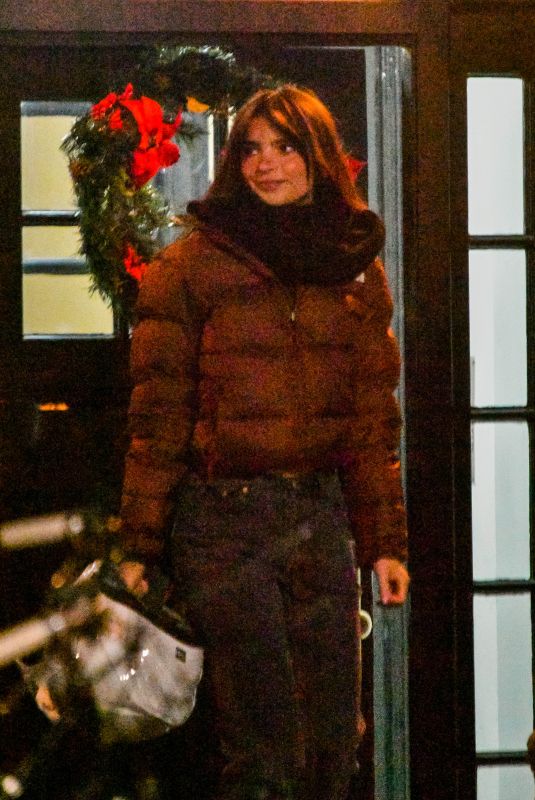 EMILY RATAJKOWSKI Night Out in New York 12/12/2022