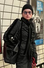 EMMA CORRIN at Leicester Square Tube Station 12/11/2022