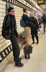 EMMA CORRIN at Leicester Square Tube Station 12/11/2022