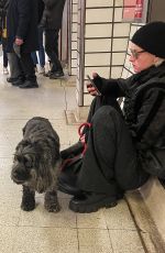 EMMA CORRIN at Leicester Square Tube Station 12/11/2022