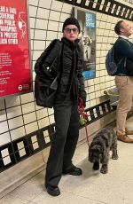 EMMA CORRIN at Leicester Square Tube Station 12/11/2022