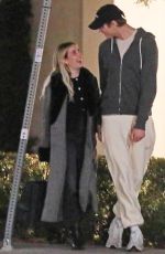 EMMA ROBERTS and Cody John Arrives at Nobu in Los Angeles 12/17/2022