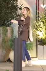 EMMA ROBERTS Leaves Madeo Restaurant in West Hollywood 12/29/2022