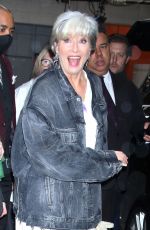 EMMA THOMPSON Arrives  at Live with Kelly and Ryan in New York 12/07/2022