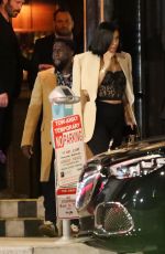 ENIKO PARRISH Leaves Bird Streets Club in West Hollywood 12/30/2022