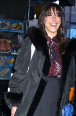 ERIELLE RESHEF Arrives at Good Morning America in New York 12/23/2022