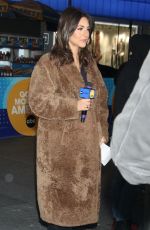 ERIELLE RESHEF Leaves Good Morning America in New York 12/20/2022