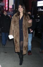 ERIELLE RESHEF Leaves Good Morning America in New York 12/20/2022