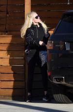 ERIKA JAYNE Arrives at a Studio in Los Angeles 12/08/2022