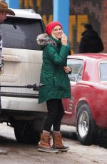 ERIN BARTLETT Out on Christmas Day in Aspen 12/25/2022