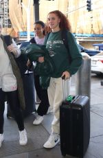 ERIN KELLYMAN Arrives at LAX Airport in Los Angeles 11/30/2022