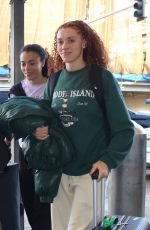 ERIN KELLYMAN Arrives at LAX Airport in Los Angeles 11/30/2022