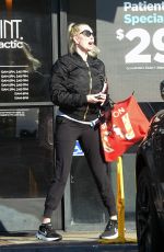 ERKIA JAYNE Oout with Her Trainer in Los Angeles 12/13/2022