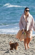 EVA LONGORIA Out on the Beach in Marbella 12/29/2022