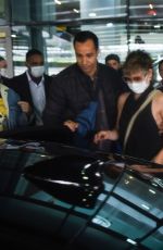 EVANGELINE LILLY Arrives at Guarulhos Airport in Sao Paulo 11/30/2022