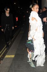 FKA TWIGS Arrives at Vogue Dinner Party in London 12/04/2022