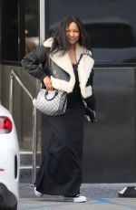 GARCELLE BEAUVAIS Shopping at XIV Karats in Beverly Hills 12/28/2022