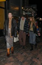 GIGI and BELLA HADID and Marc Kalman Visits Guest In Residence Clothing Store in Aspen 12/18/2022