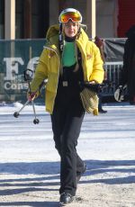 GIGI and BELLA HADID Skiing on Snow-covered Slopes of Aspen 12/19/2022
