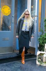 GIGI HADID Leaves Guest in Residence Pop Up Store in New York 12/09/2022