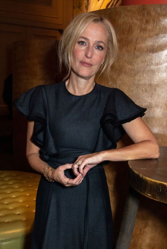 GILLIAN ANDERSON at The Pale Blue Eye Special Screening and Q&A in London 11/24/2022