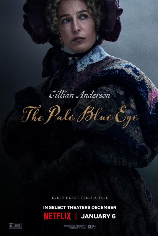 GILLIAN ANDERSON – The Pale Blue Eye Promos, 2023