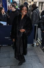 GILLIAN JOSEPH Arrives at Tric Christmas Lunch 2022 in London 12/06/2022