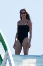 GISELE BUNDCHEN in Swimsuit at a Waterslide in Miami 12/11/2022