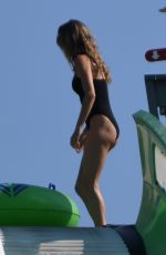 GISELE BUNDCHEN in Swimsuit at a Waterslide in Miami 12/11/2022