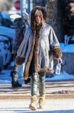 GOLDIE HAWN Out and About in Aspen 12/22/2022