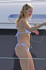 GWYNETH PALTROW and APPLE MARTIN in Bikinis at a Yacht in Barbados 12/20/2022