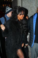 H.E.R. Arrives at Rockefeller Center in New York 12/08/2022
