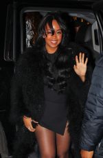 H.E.R. Arrives at Rockefeller Center in New York 12/08/2022