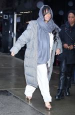 H.E.R. Leaves Good Morning America in New York 12/07/2022