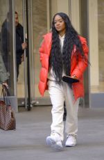 H.E.R. Out and About in New York 12/09/2022
