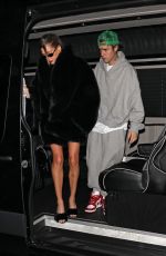 HAILEY and Justin BIEBER Arrives at Catch Steak LA in West Hollywood 12/17/2022