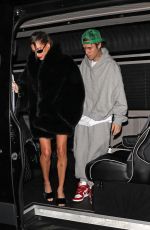 HAILEY and Justin BIEBER Arrives at Catch Steak LA in West Hollywood 12/17/2022