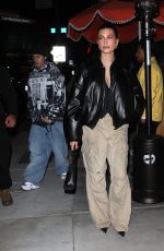HAILEY and Justin BIEBER Leaves Bird Streets Club in West Hollywood 12/14/2022