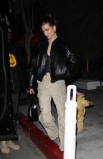 HAILEY and Justin BIEBER Leaves Bird Streets Club in West Hollywood 12/14/2022