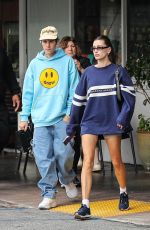 HAILEY and Justin BIEBER Out for Brunch at Beverly Glen Deli in Los Angeles 12/17/2022