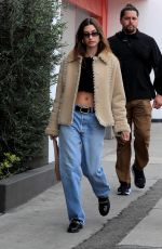 HAILEY and Justin BIEBER Out for Christmas Shopping After Having Breakfast in West Hollywood 12/22/2022